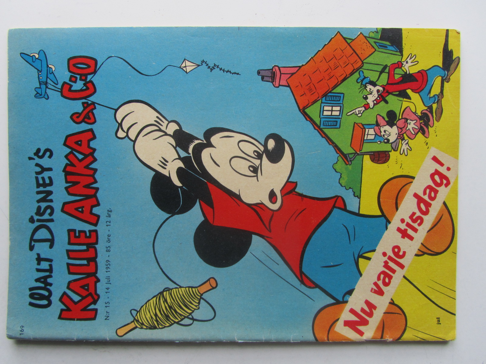 Kalle Anka 1959 15 Vg