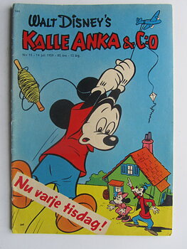 Kalle Anka 1959 15 Vg