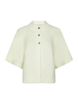 Benuta Fluffy Knit Cardigan Light Yellow