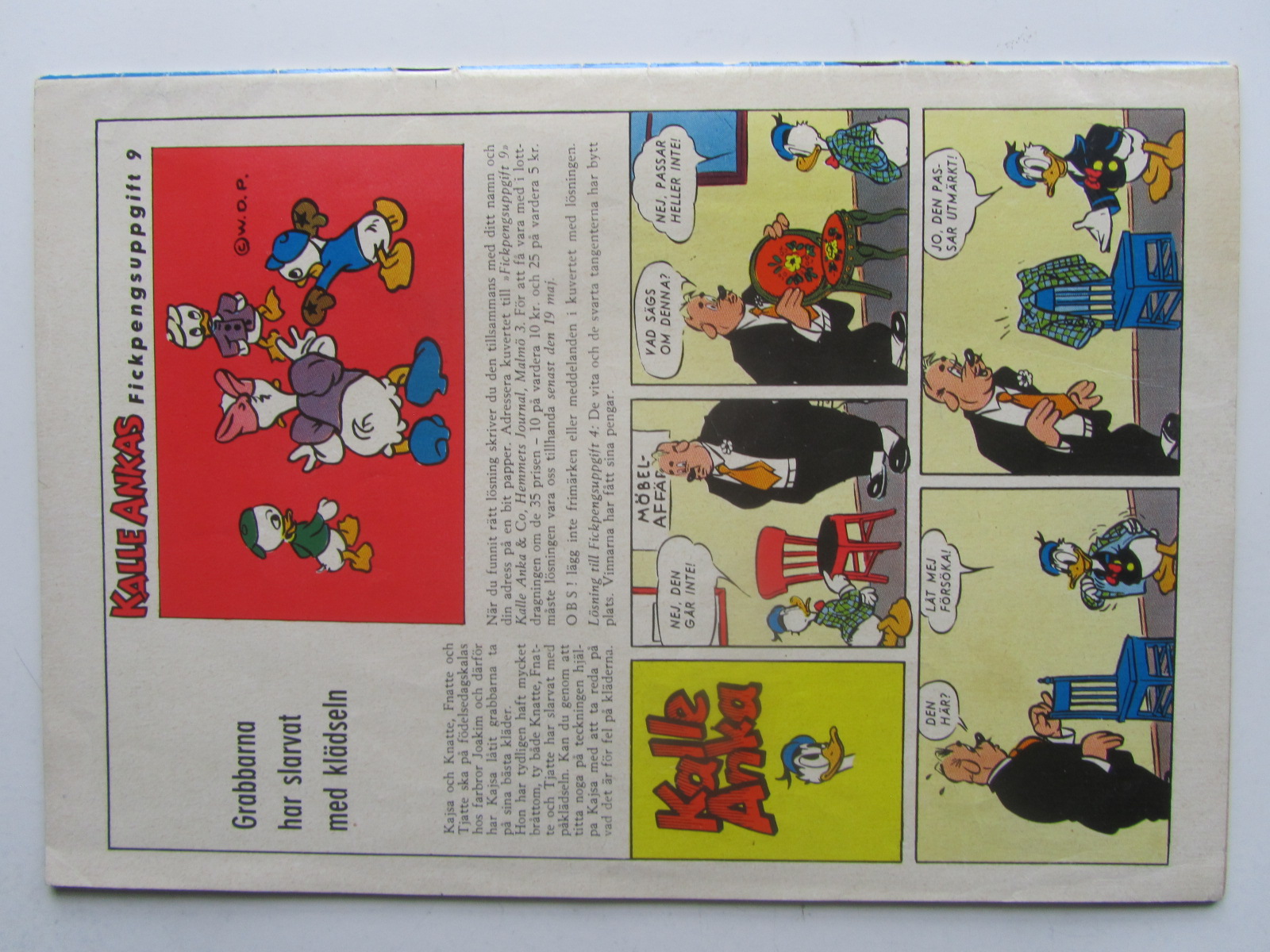 Kalle Anka 1959 09 Vg - 2