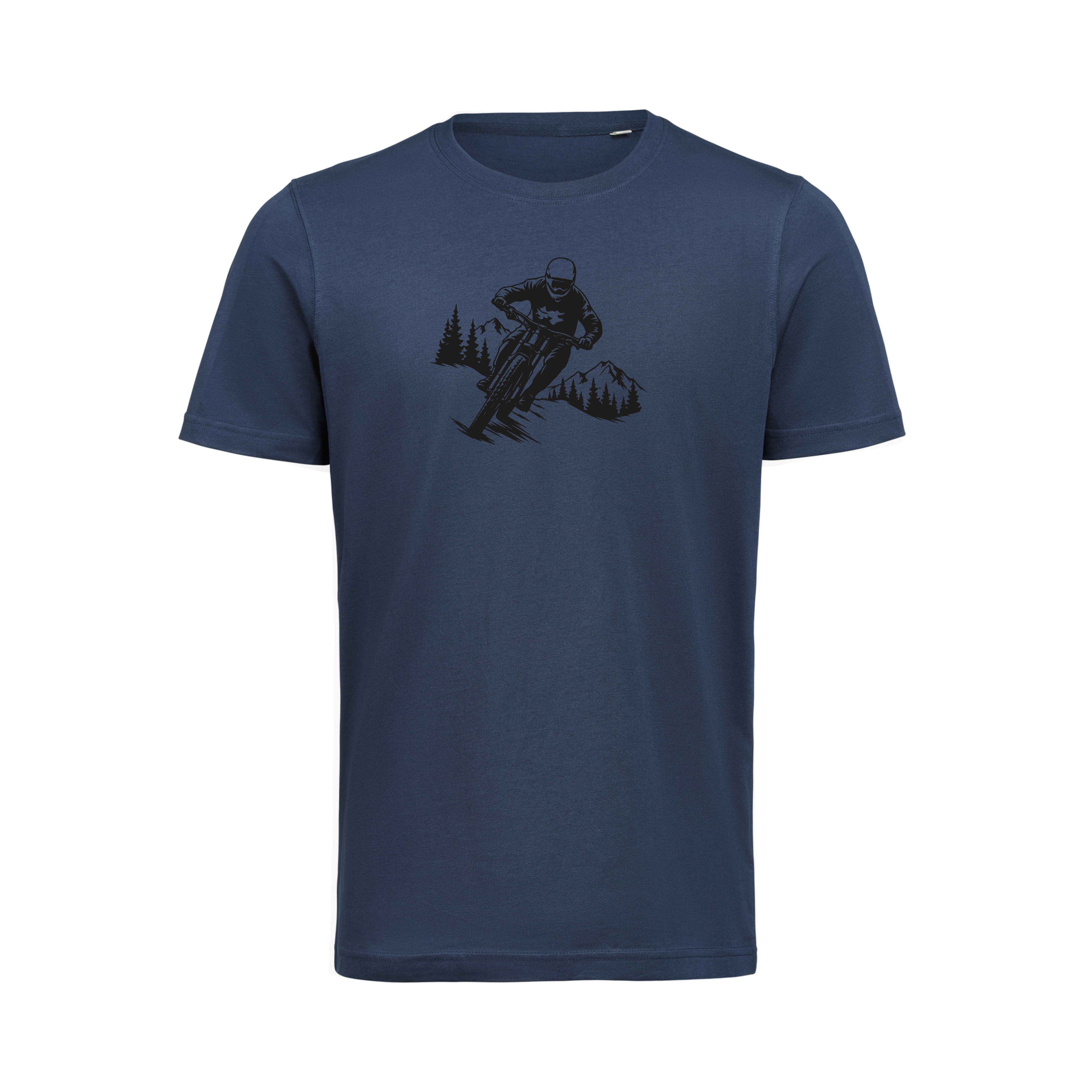 T-shirt MTB Unisex Navy