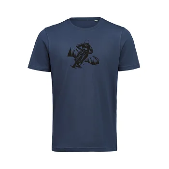 T-shirt MTB Unisex Navy