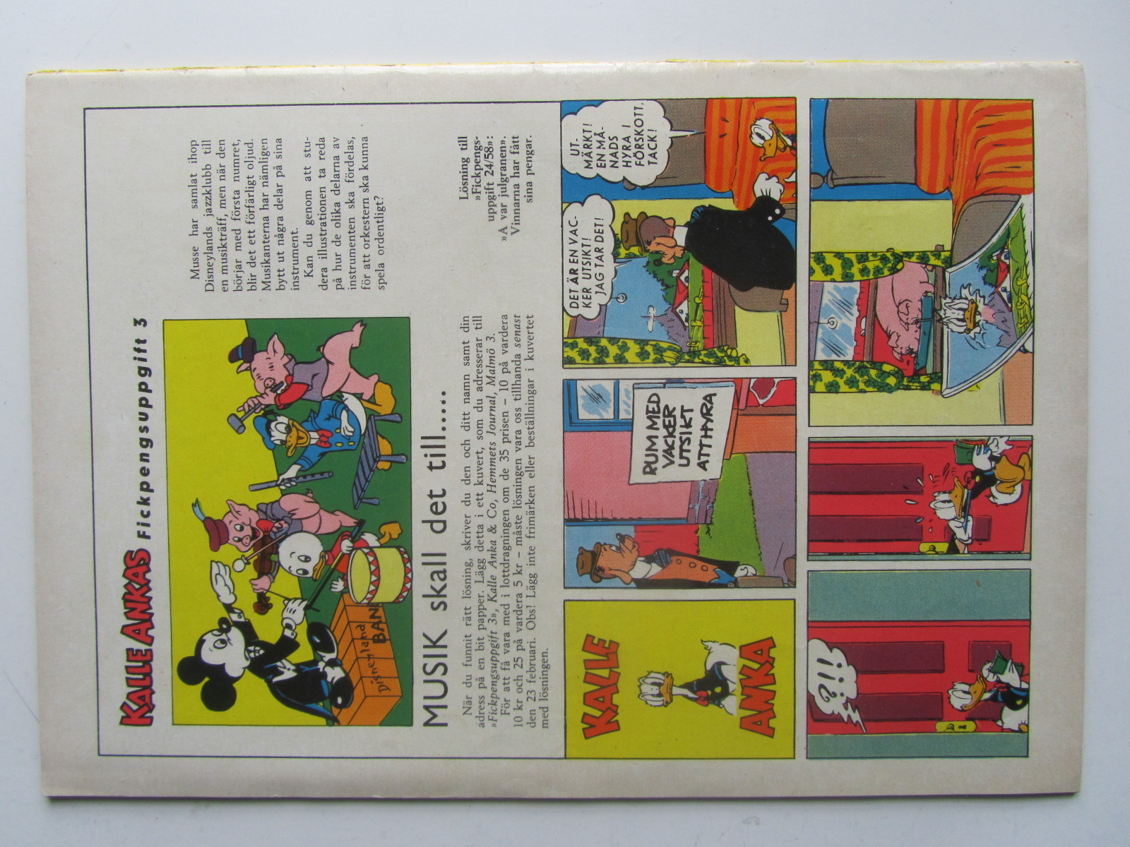 Kalle Anka 1959 03 Vg - 2