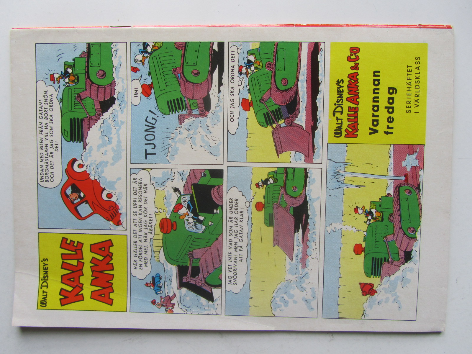 Kalle Anka 1959 02 Vg+ - 2