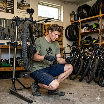T-shirt MTB Unisex Grön