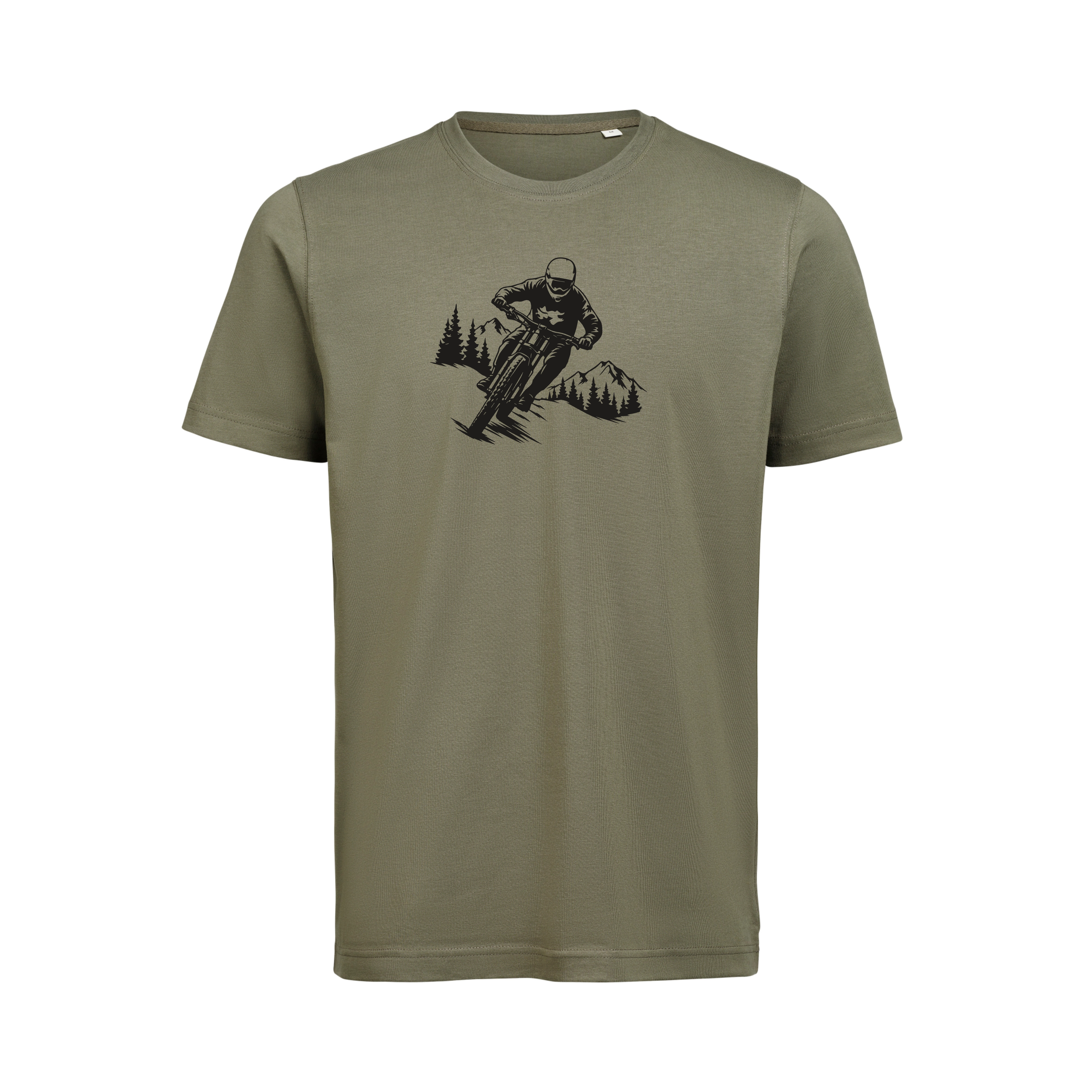 T-shirt MTB Unisex Grön