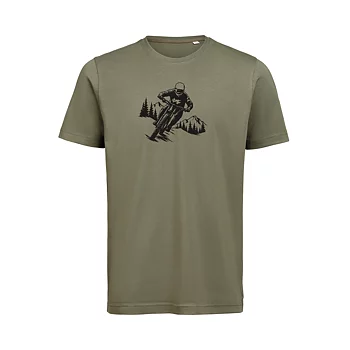 T-shirt MTB Unisex Grön