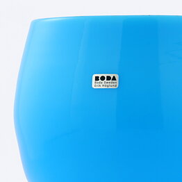 Erik Höglund (1960s) Blue Goblet Vase 17 cm (2)