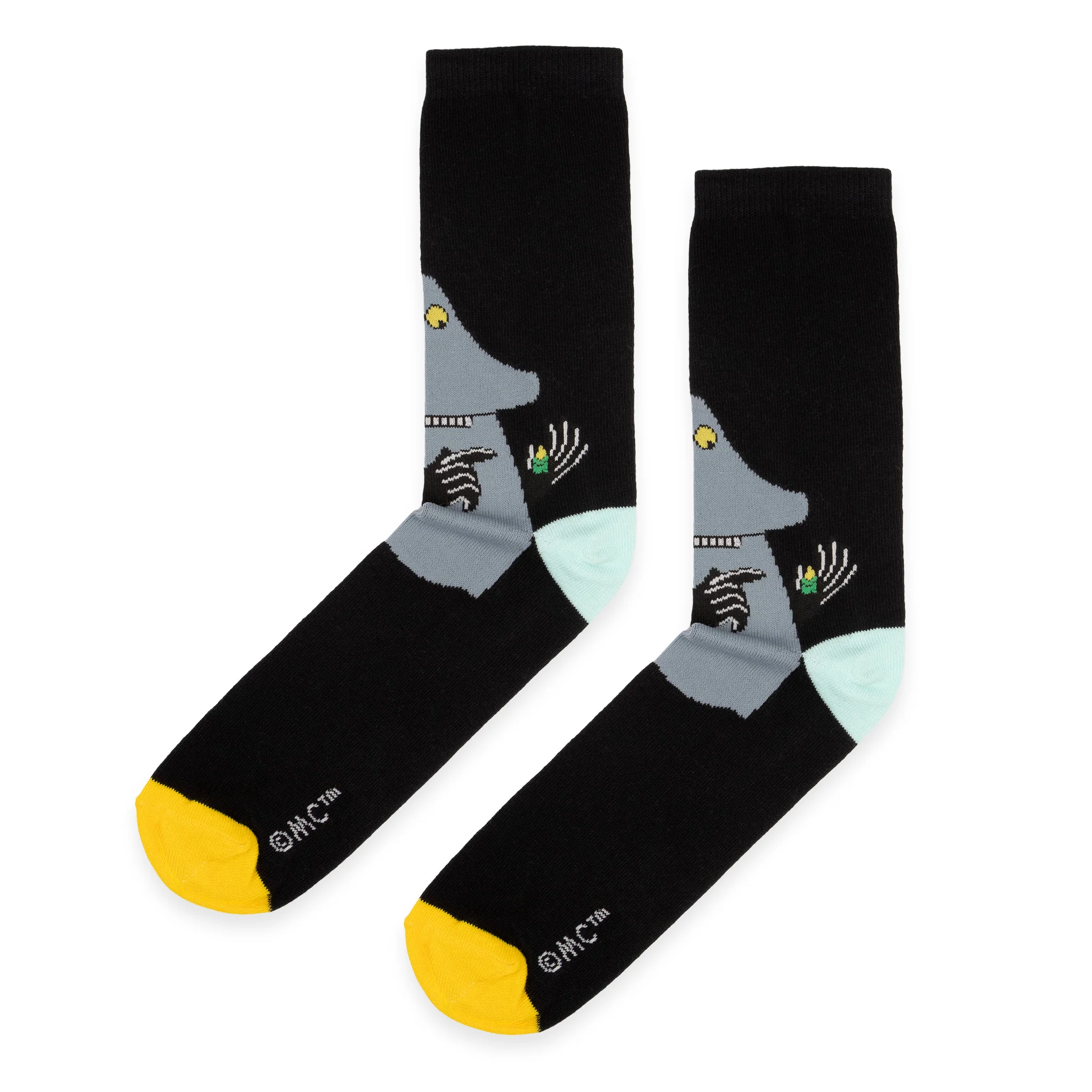 Moomin socks 40-45 - The Groke, black - 3