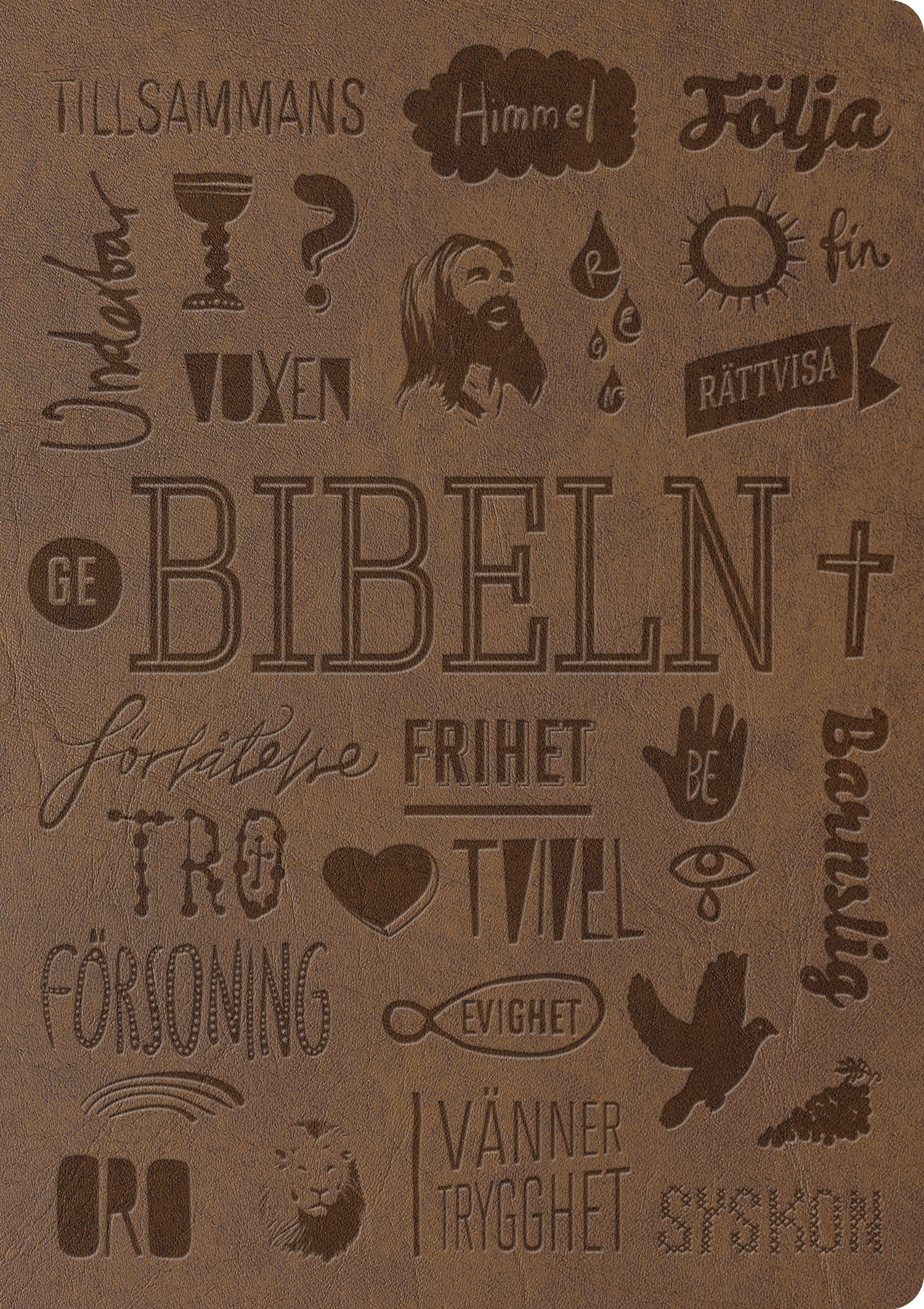 Bibel 2000 Konfirmandutgåva Brun