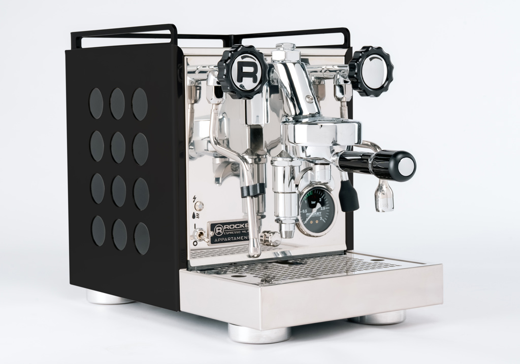 Rocket Espresso Milano - Appartamento 2.0 - Svart / Svart - Espressomaskin