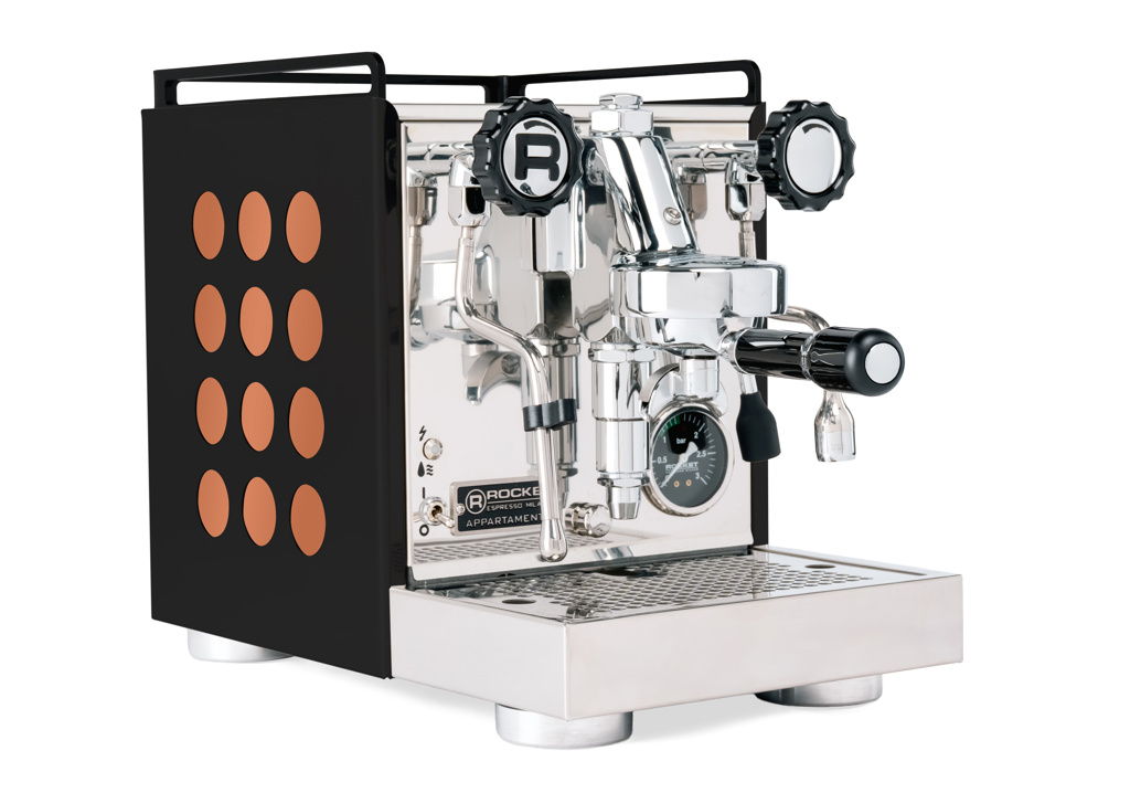 Rocket Espresso Milano - Appartamento 2.0 - Svart / koppar - Espressomaskin