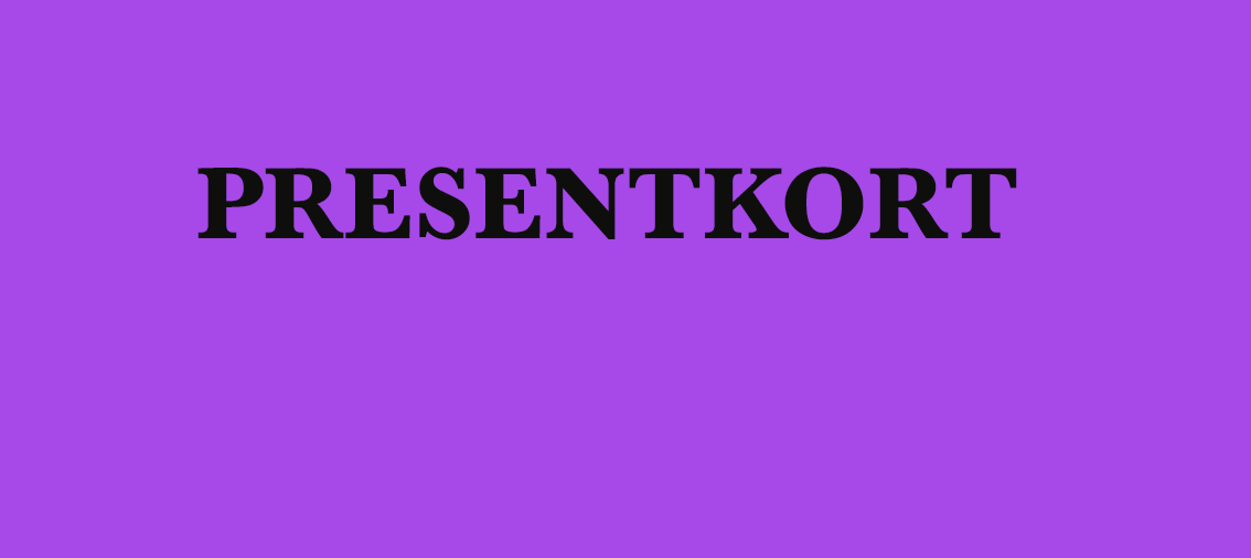 PRESENTKORT 1000 SEK 