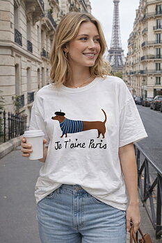 T-shirt Je t´aime Paris