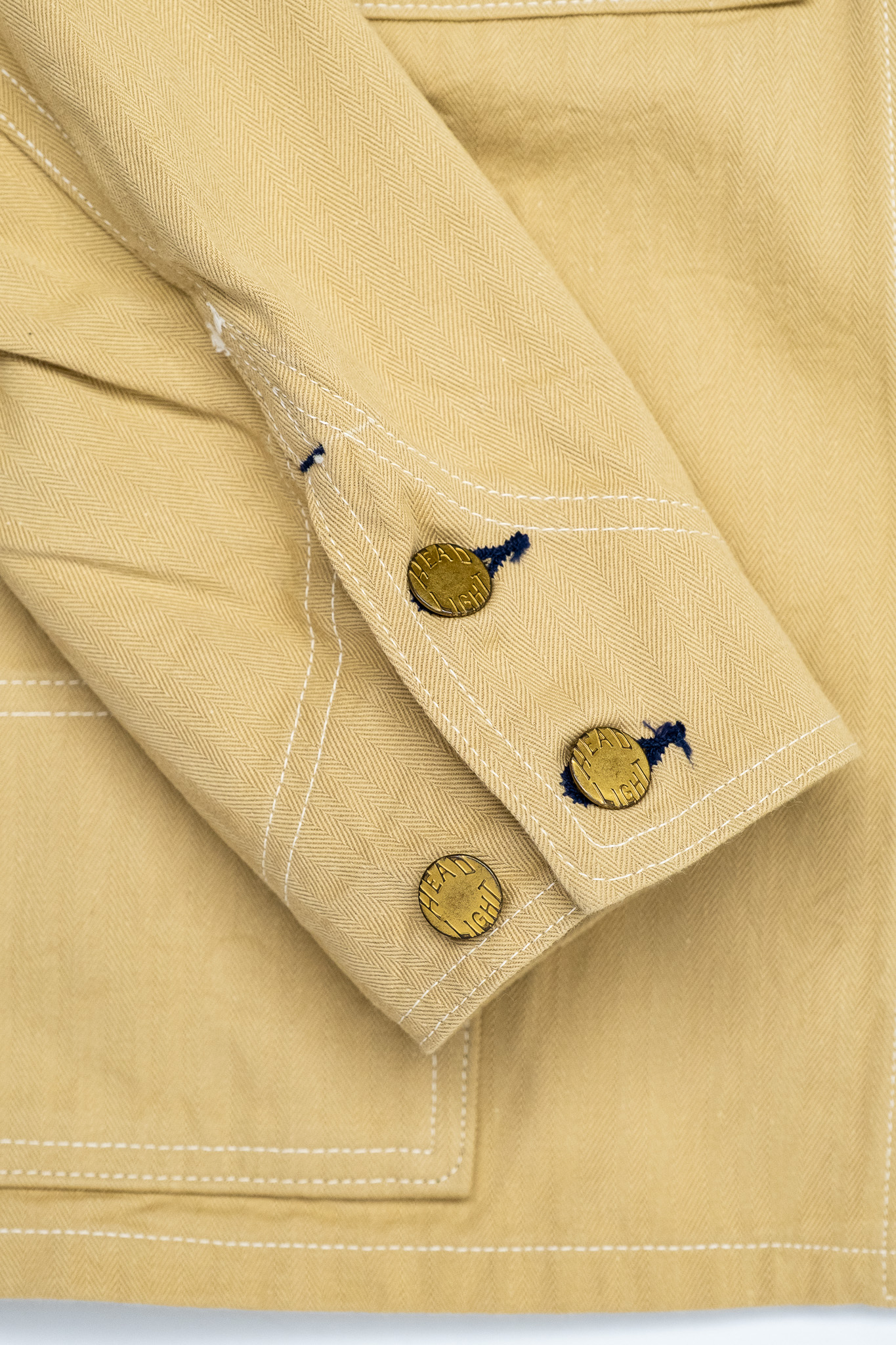 Sugar Cane - Headlight 10oz Random HBT Work Coat - 6