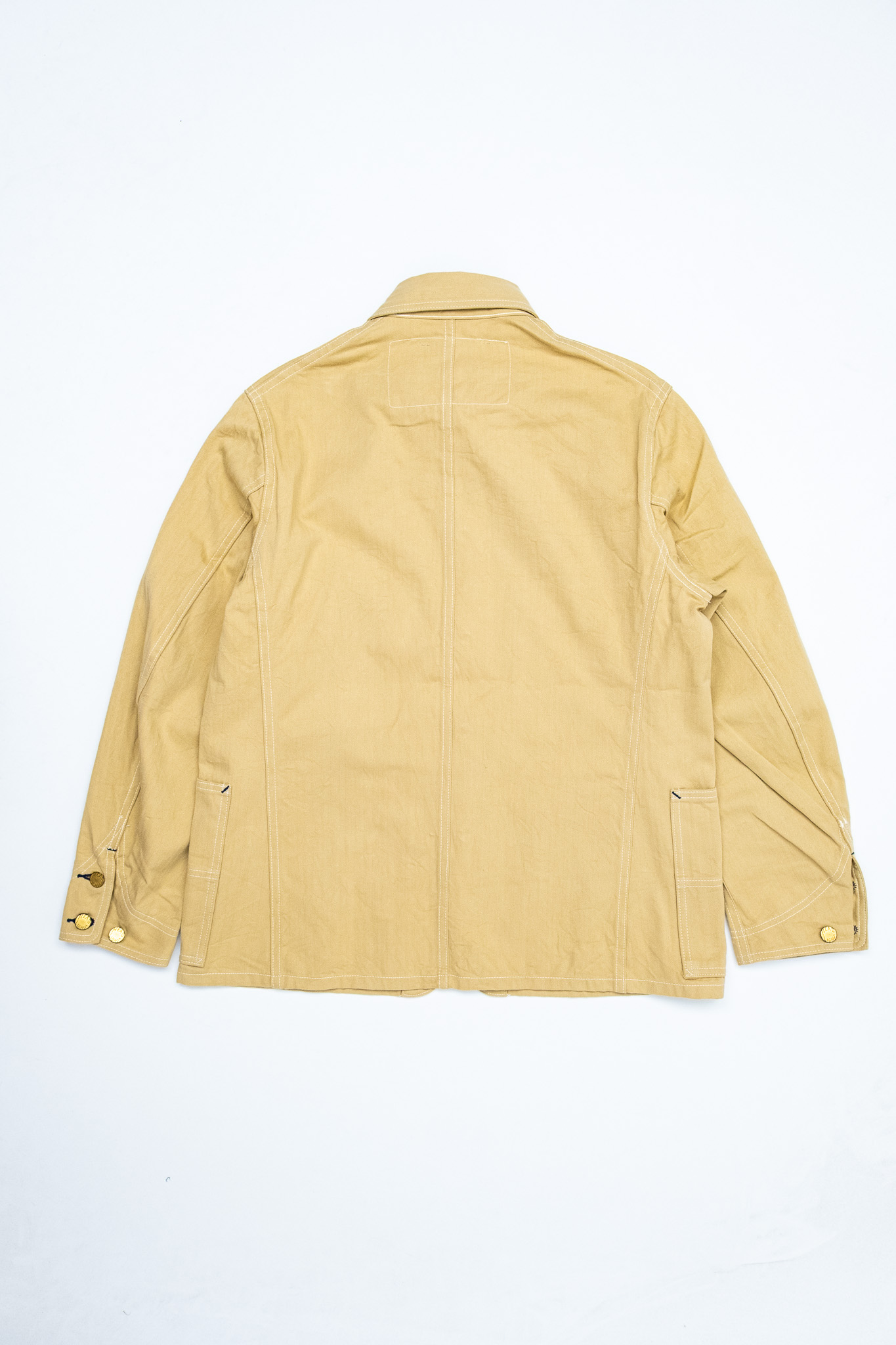 Sugar Cane - Headlight 10oz Random HBT Work Coat - 3
