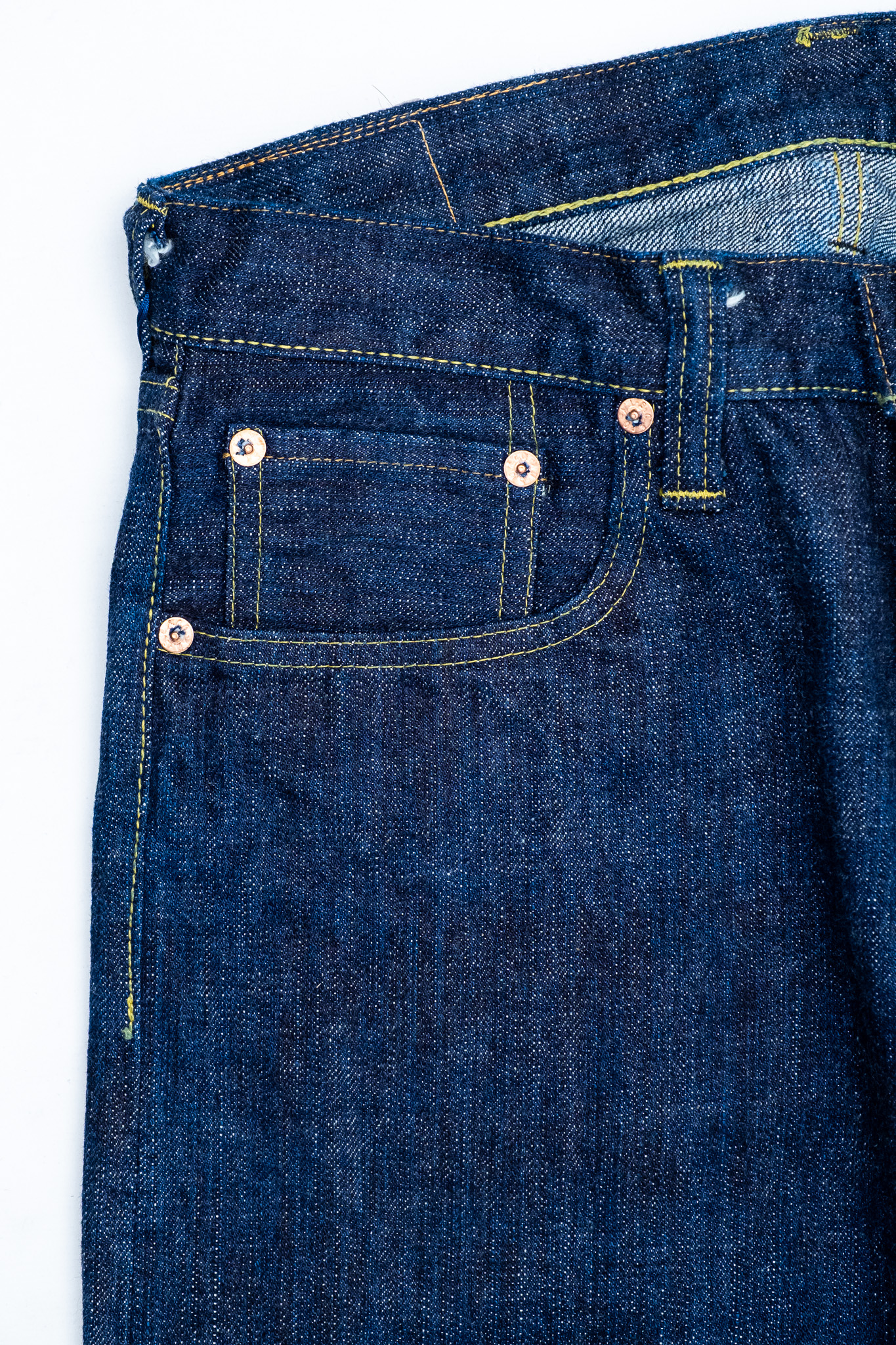 Sugar Cane - CS40401A Aloha Denim 14oz One Wash - 5