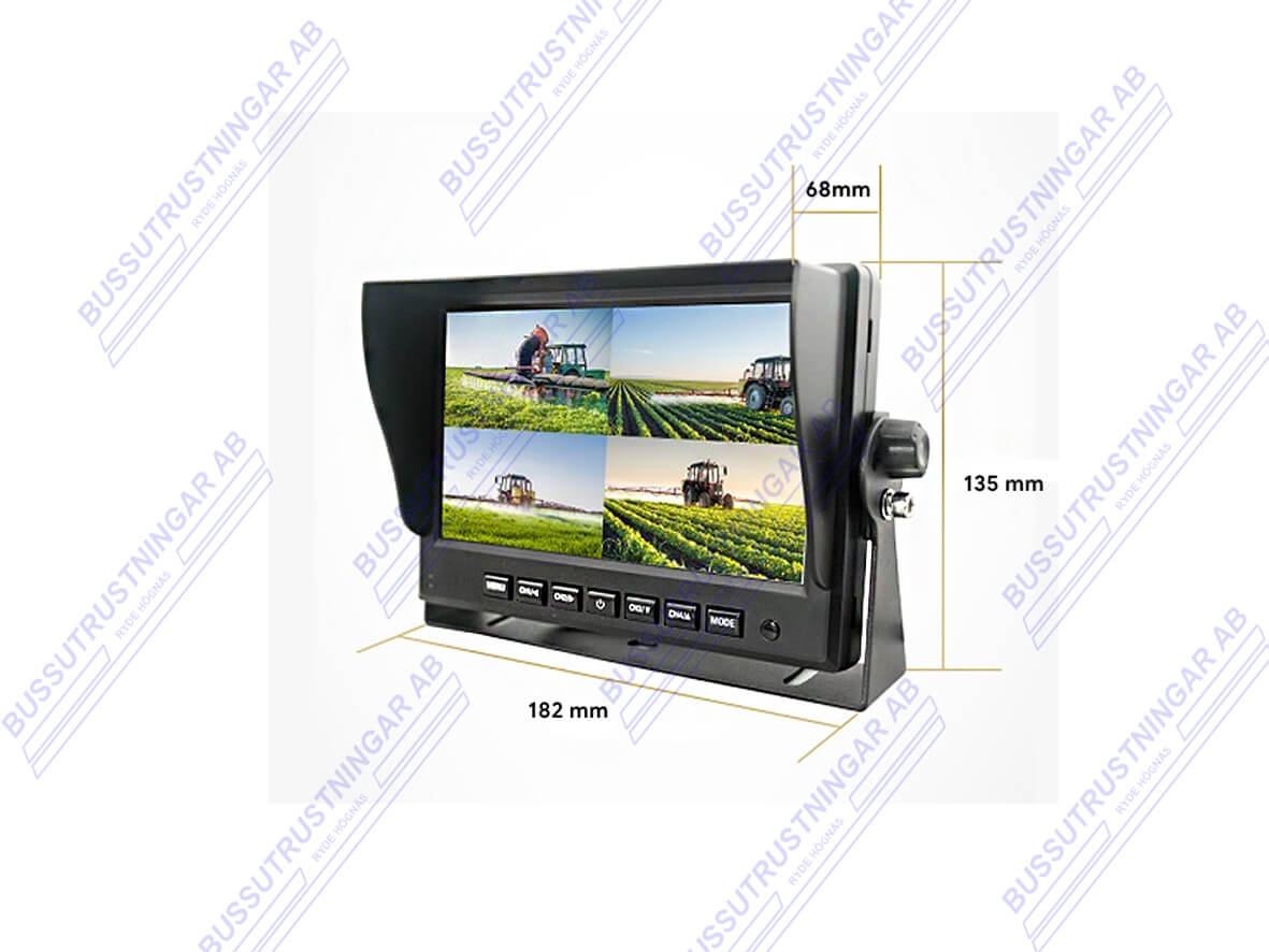 Monitor 7 tum 12-24 Volt - 2