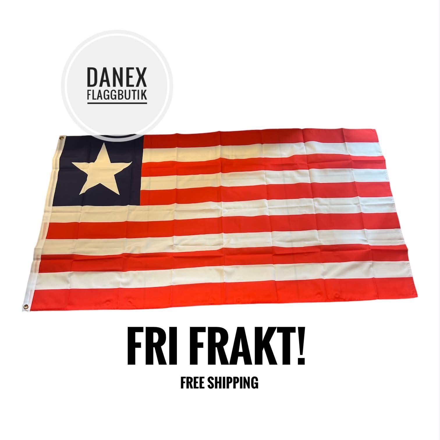 Nationsflagga Liberia 