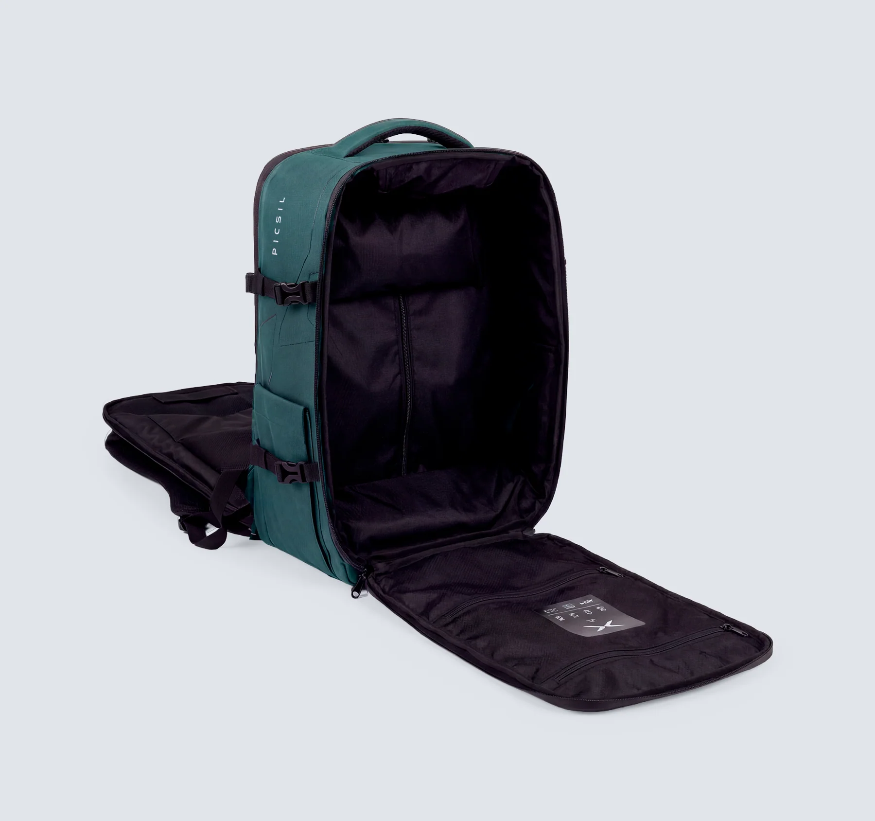 Picsil - Horizon Backpack - Modular Backpack 26-33L - Moss - 2