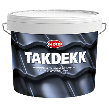 TAKFÄRG SVART  10L FÖR BETONGPANNOR