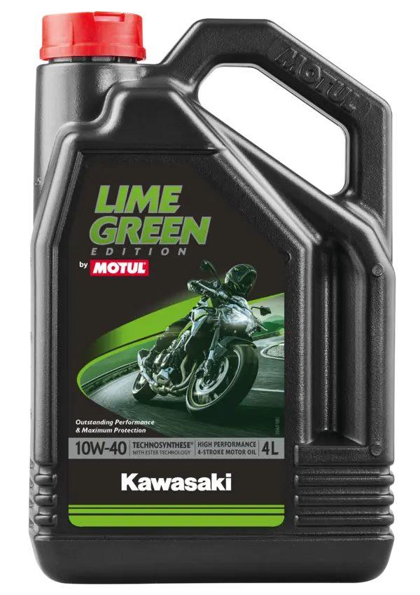 Motul Kawasaki Lime Green 10w-40 4L 