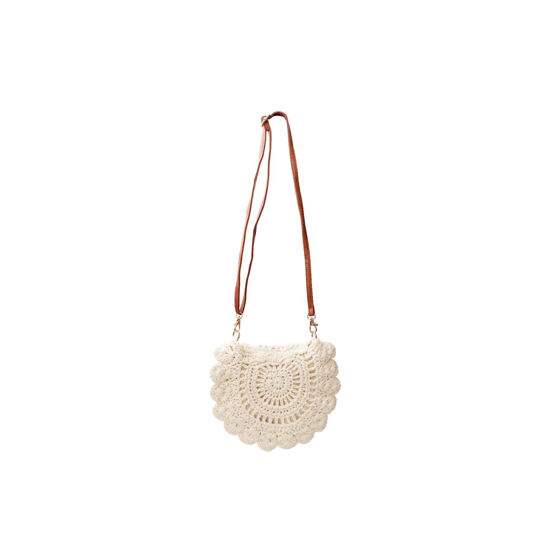 BCCROCHET mini bag Cream
