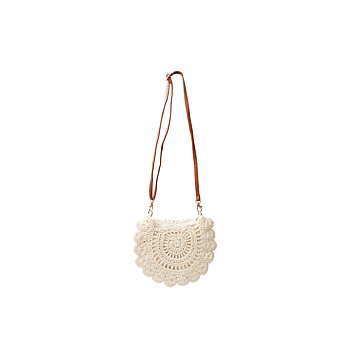 BCCROCHET mini bag Cream