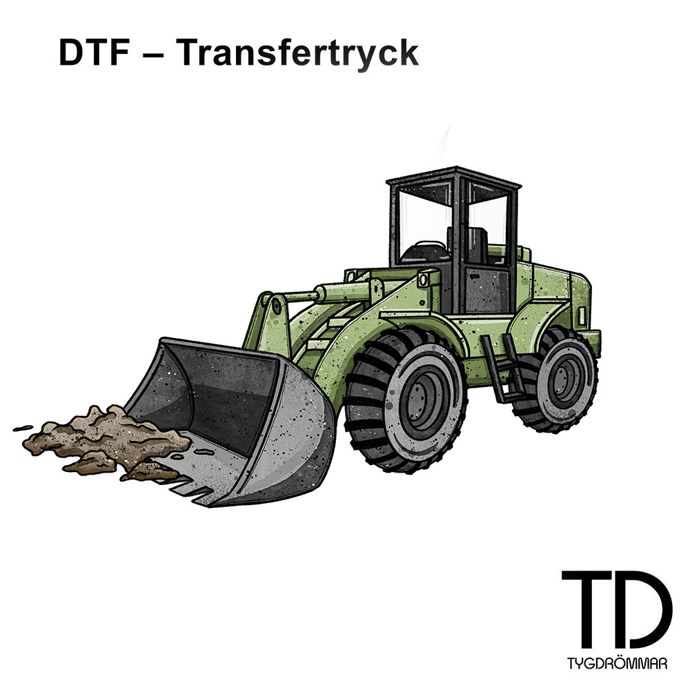 DTF - GREEN TRACTOR 2