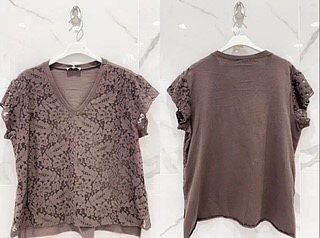 Lace Top Choklad
