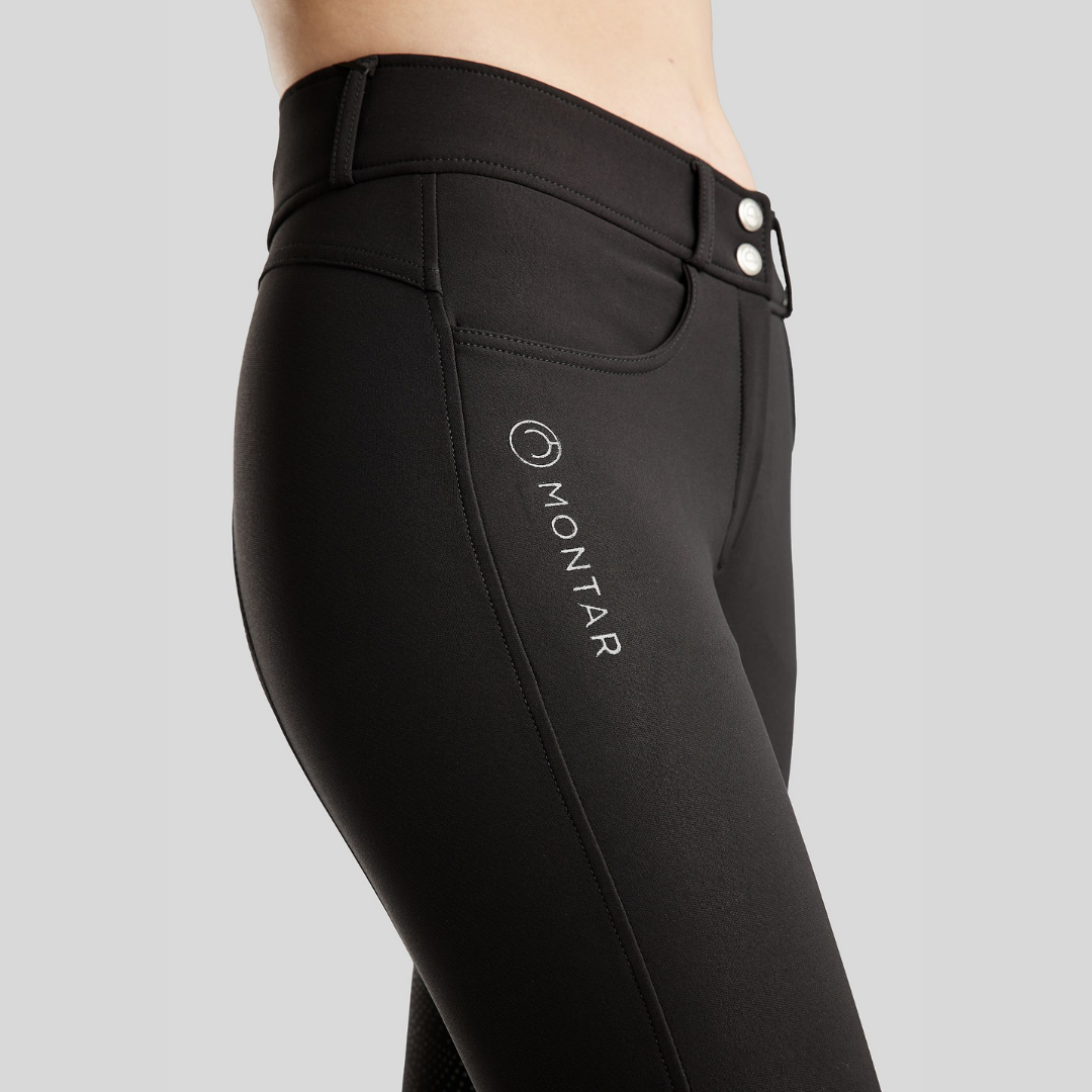 MONTAR MEGAN YATI BREECHES FULLGRIP - BLACK - 4