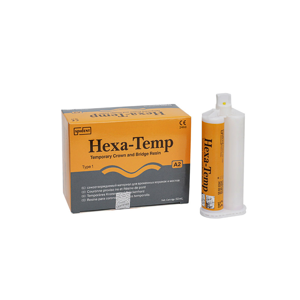 Hexa-Temp® Temporärt kron-och bromaterial, 1x50ml, Bleach
