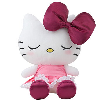 Hello Kitty Kawaii Mjukis Gosedjur 42 cm - Red Velvet Dress