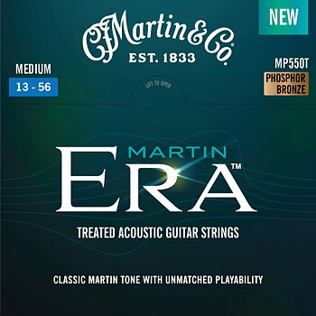 Martin MP550T ERA Phosphor Bronze Acoustic Guitar Strings 013-056