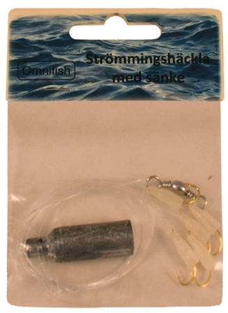 Effective and easy to fish herring hook complete with sinker and 5 hooks - perfect for herring fishing