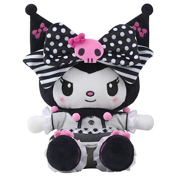 Kuromi Kawaii Mjukis Gosedjur 52 cm - Pink Black Party Series