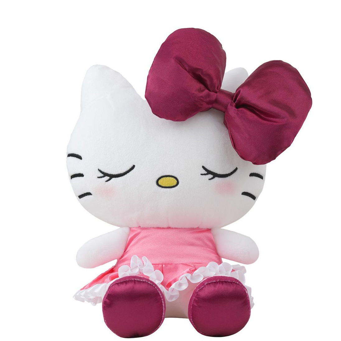 Hello Kitty Kawaii Mjukis Gosedjur 24 cm - Red Velvet Dress