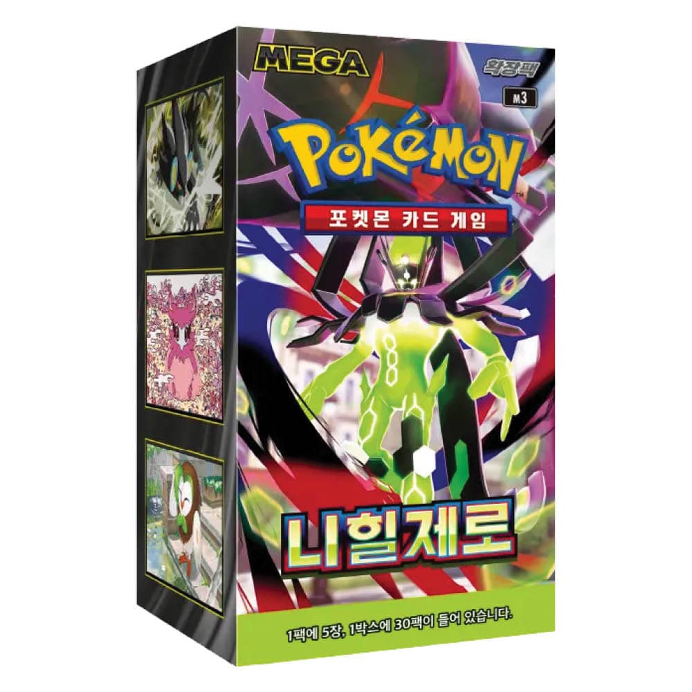 Pokémon Cards Nihil Zero M3 Korean Booster Box 30-pack
