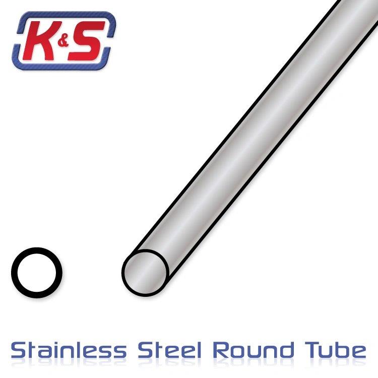 K&S Rostfri Rör 7.8x305mm (5/16tum) (.028tum) (1)