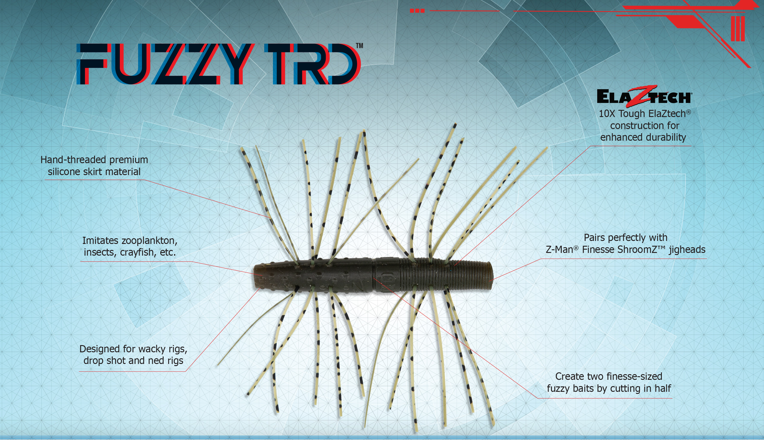 ZMAN Fuzzy TRDZ™ - The Deal - 4 Pack - 2