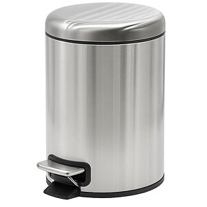 Prügikast pedaaliga Classic 3L (kroom)