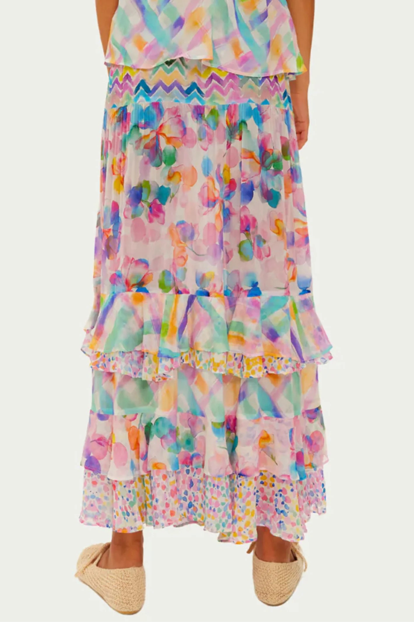 Jasmine Tiered Ruffled Skirt - Me369