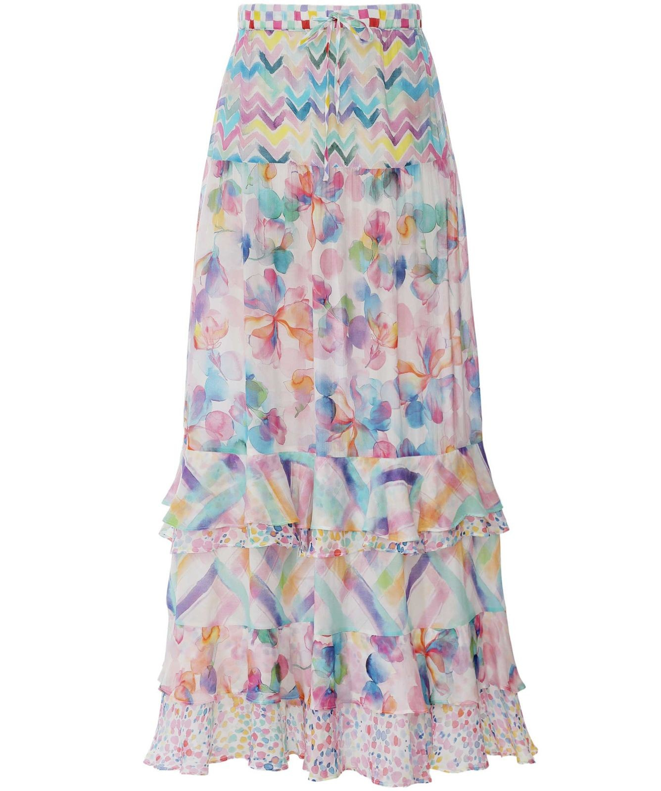 Jasmine Tiered Ruffled Skirt - Me369 - 3