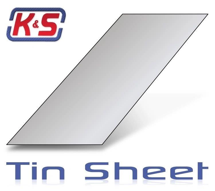 K&S Tennfolie 150x300x0,2mm (6tumX12tumX.008) (1)