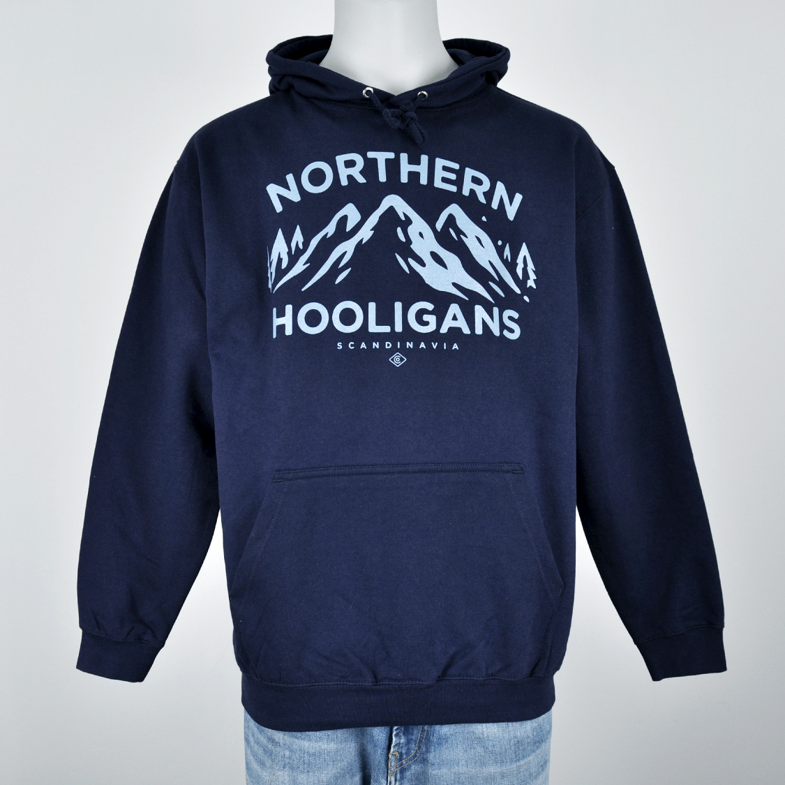 Northern Hooligans - 3 Peaks Hood Navy
