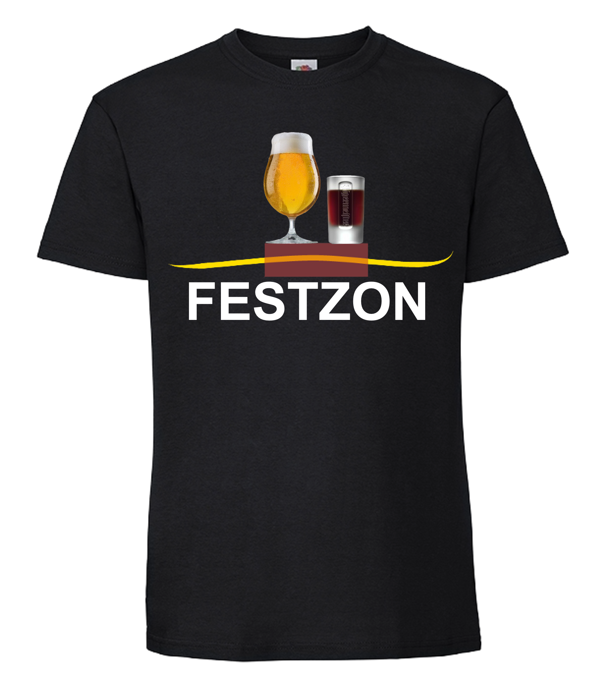 Festzon Funktions T-Shirt Svart