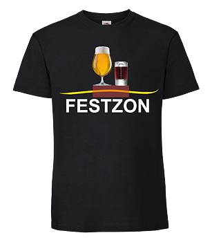 Festzon Funktions T-Shirt Svart