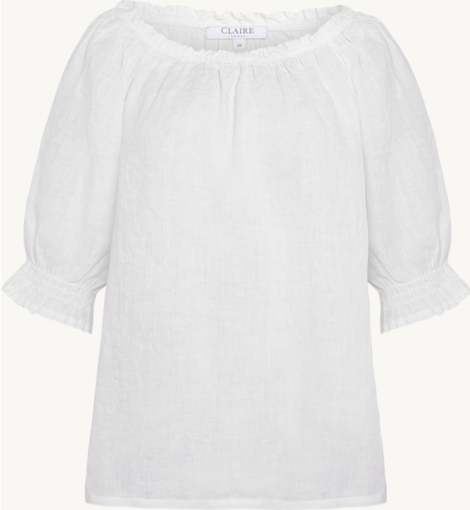 CWRobyn Blus - White - Claire