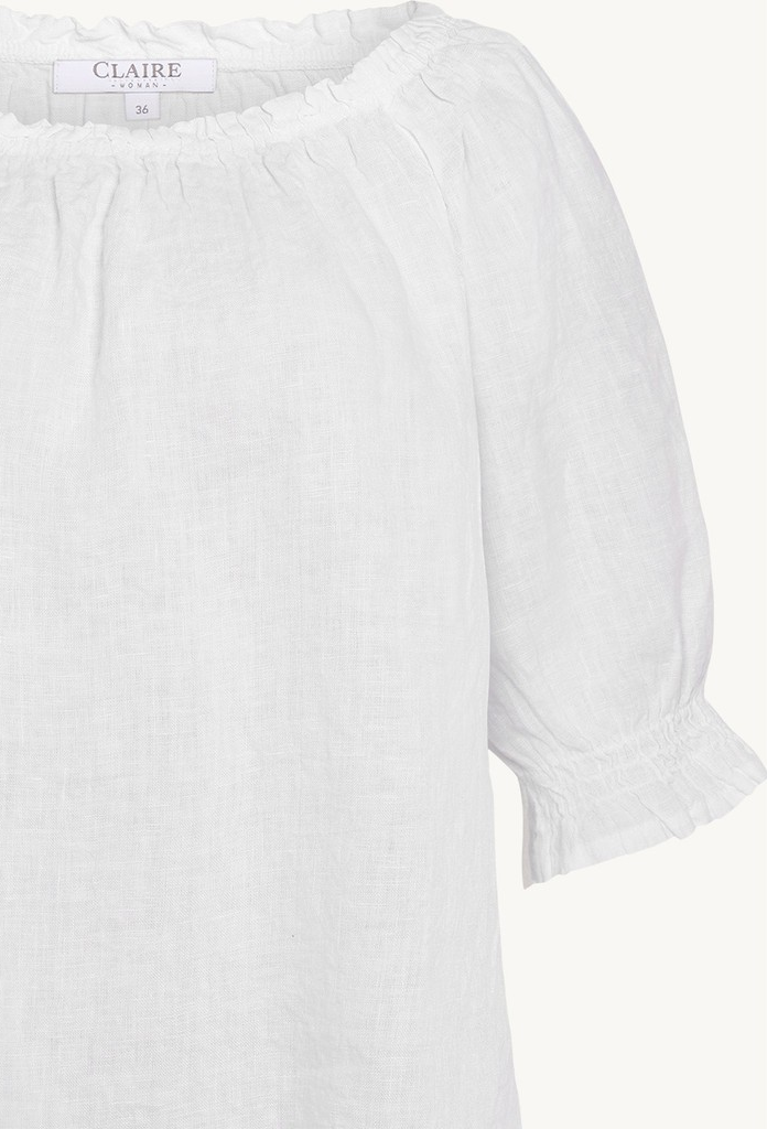 CWRobyn Blus - White - Claire - 4
