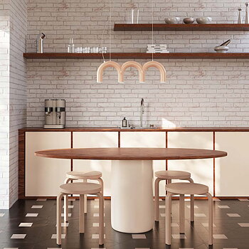 Arch Triplette Pendant (several colors) - Oblure